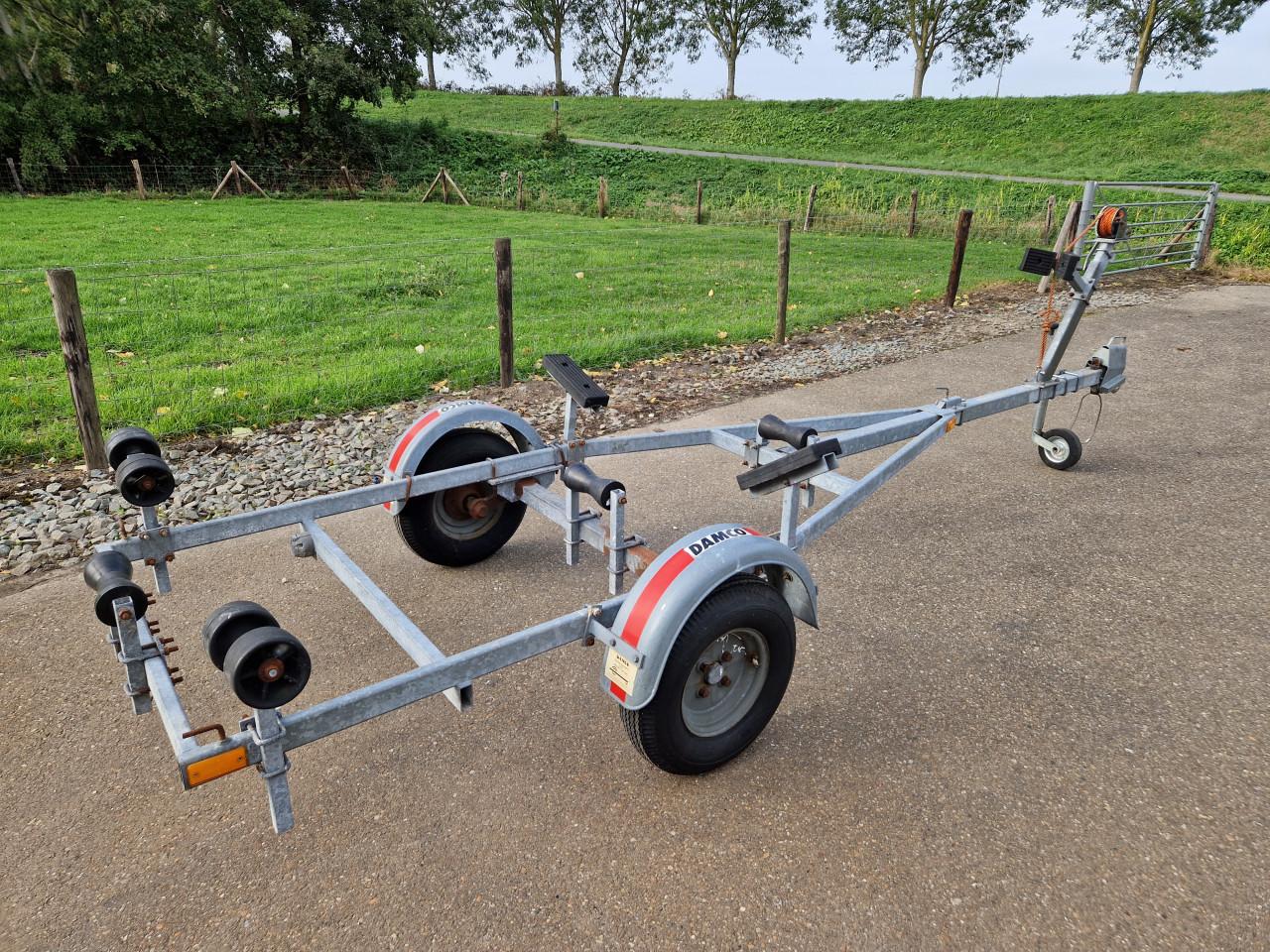 DAMCO 500 kg kantel trailer