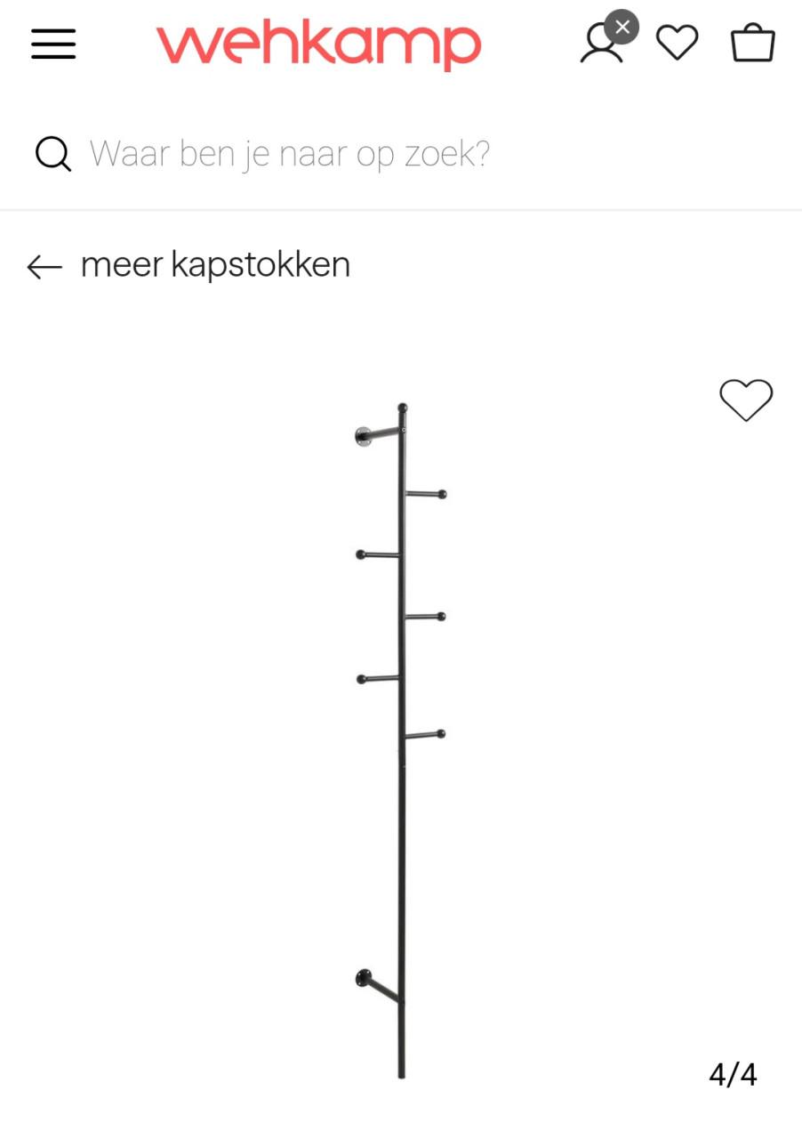 Kapstokken metaal Nieuw! (Bieden!)