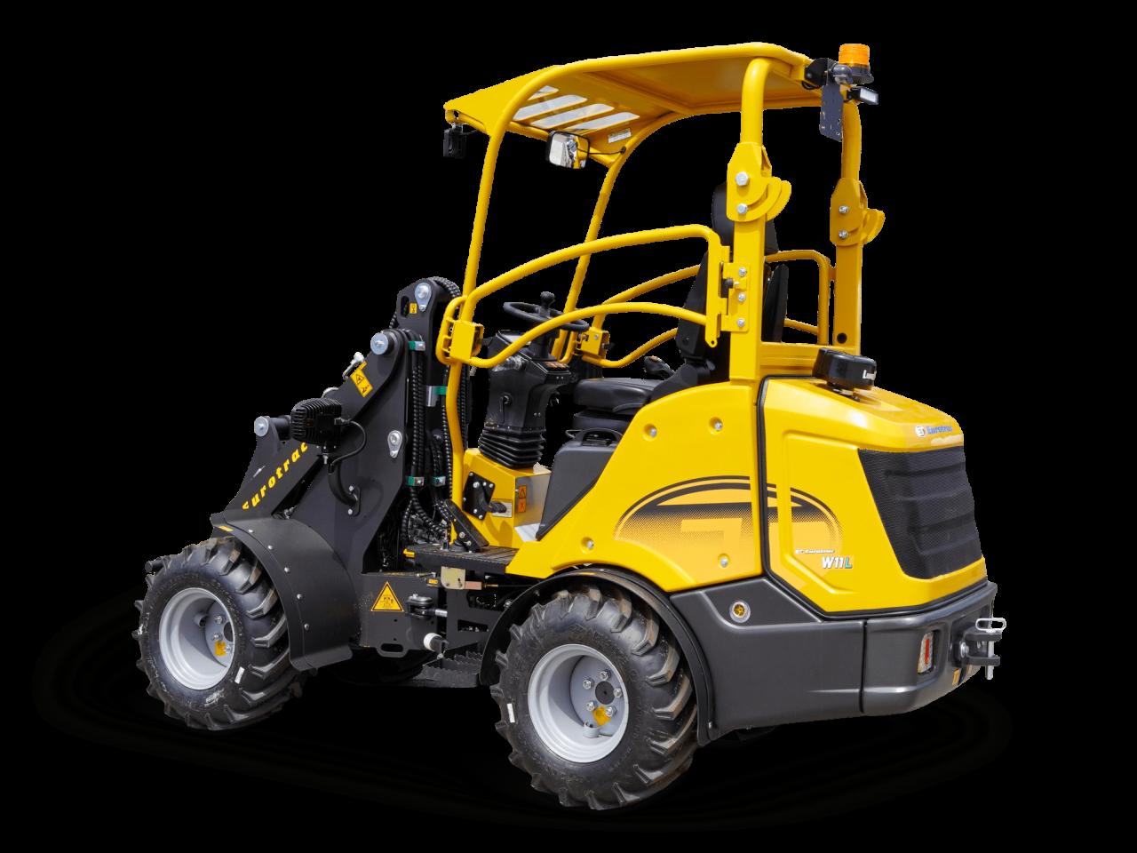Nieuw model Eurotrac W11L hefvermogen 1650 KG