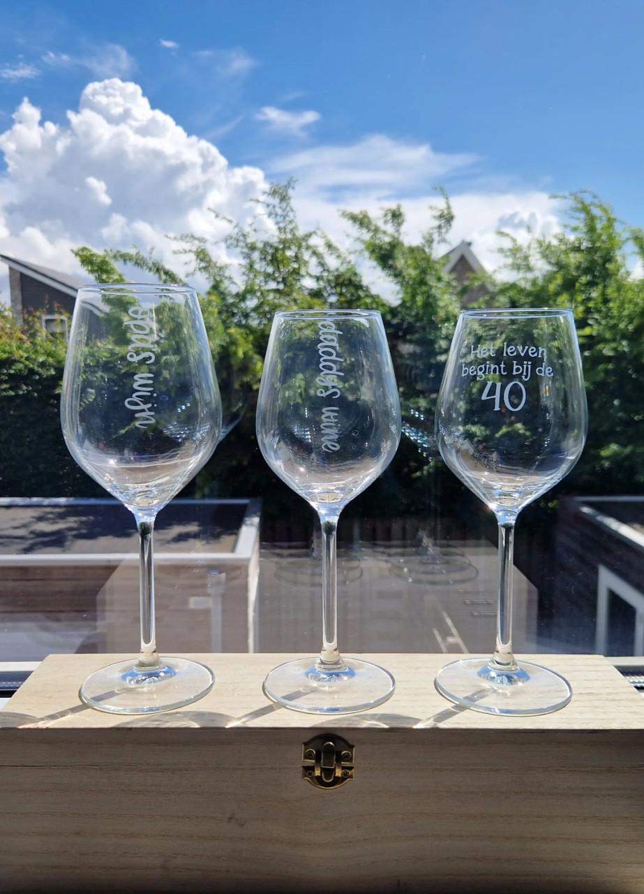 Cadeautip: gepersonaliseerde glazen