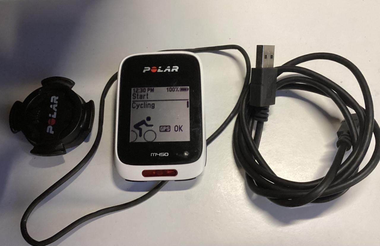 Racefiets/ MTB Polar M450 fietscomputer, nieuwstaat.