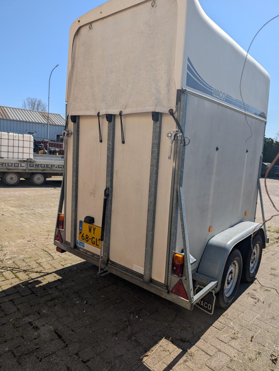1,5 paardentrailer Waco dit weekend ophalen €1000