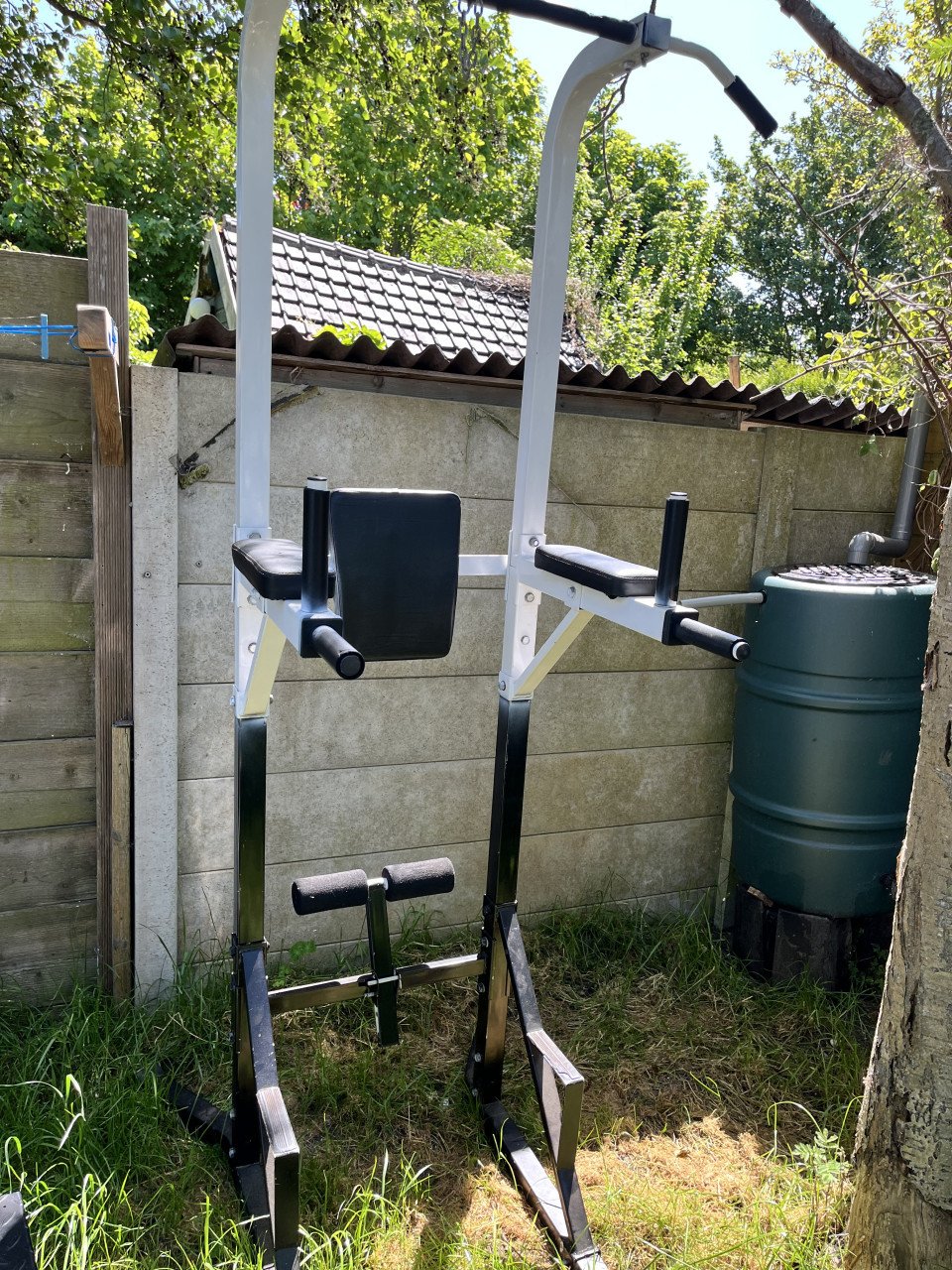 Fitness station power tower