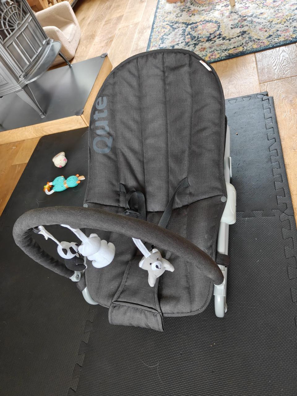 Baby wipstoeltje Qute Zwart