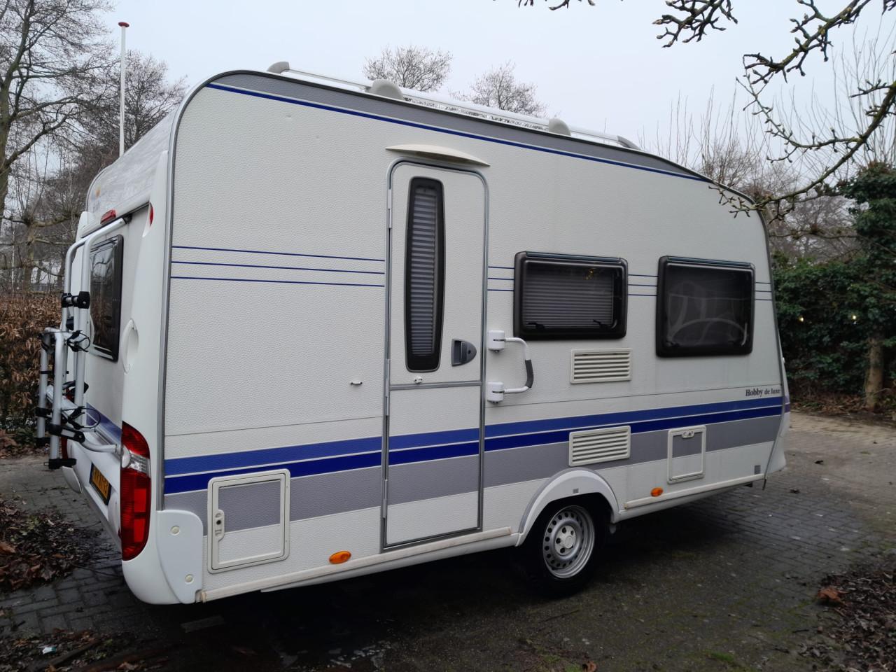 Prachtige caravan: Hobby 400SF de luxe