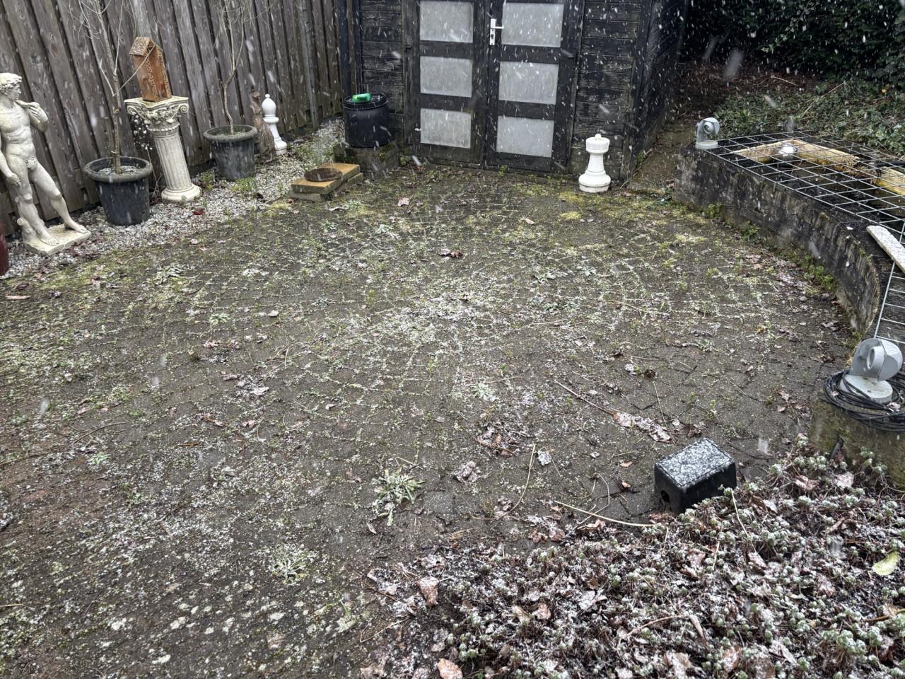 Gratis afhalen cirkel van terrasstenen