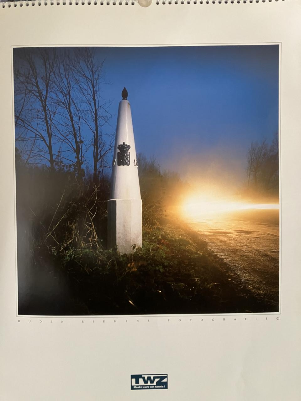 Zeeland kalender (2013) met prachtige afbeeldingen van Ruden Riemens.