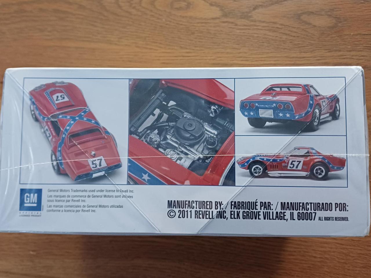 Model kit van '68 CORVETTE L88 "REBEL" RACER".