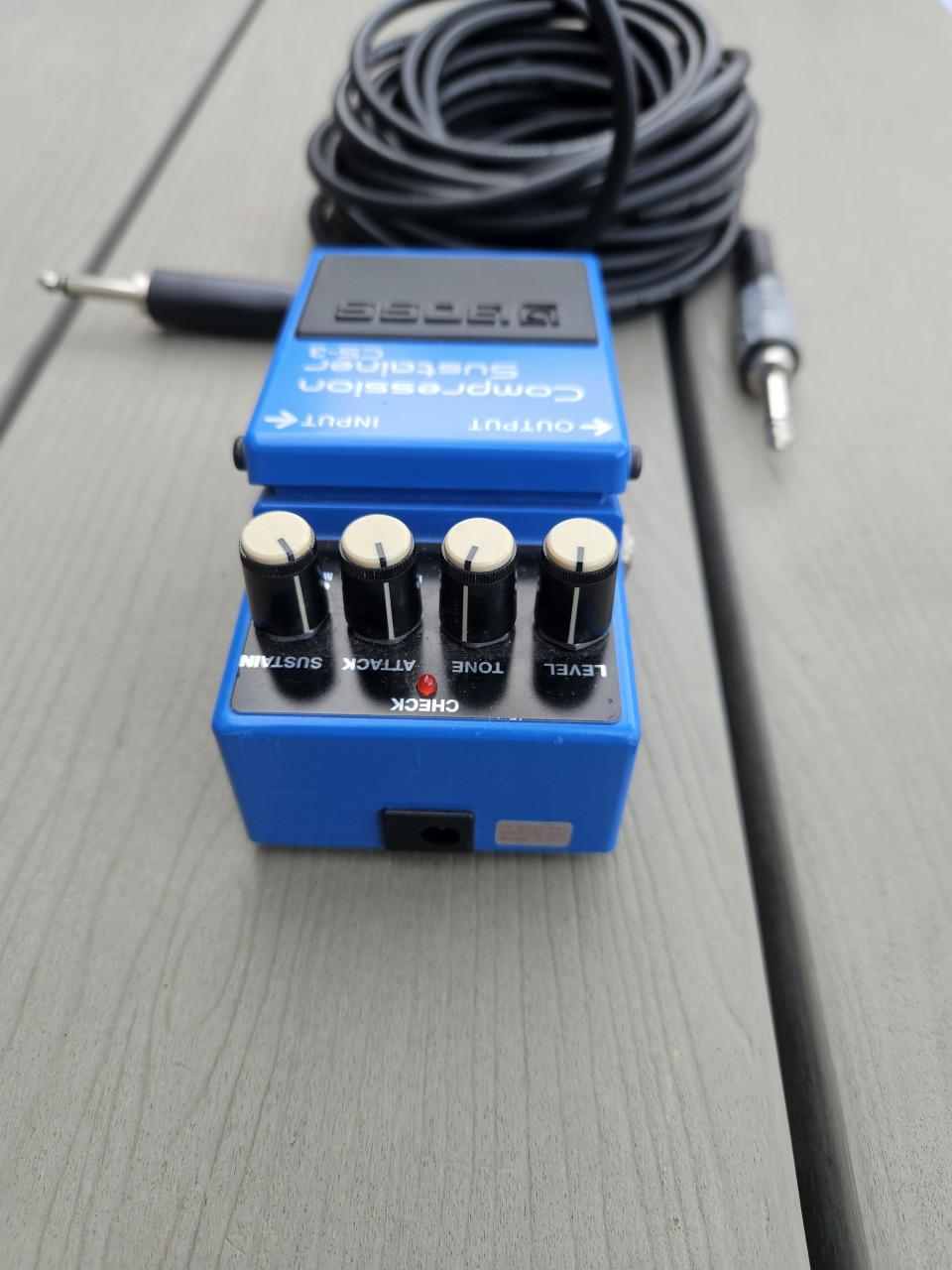 Zgan Boss CS-3 Compression Sustainer gitaarpedaal effect....