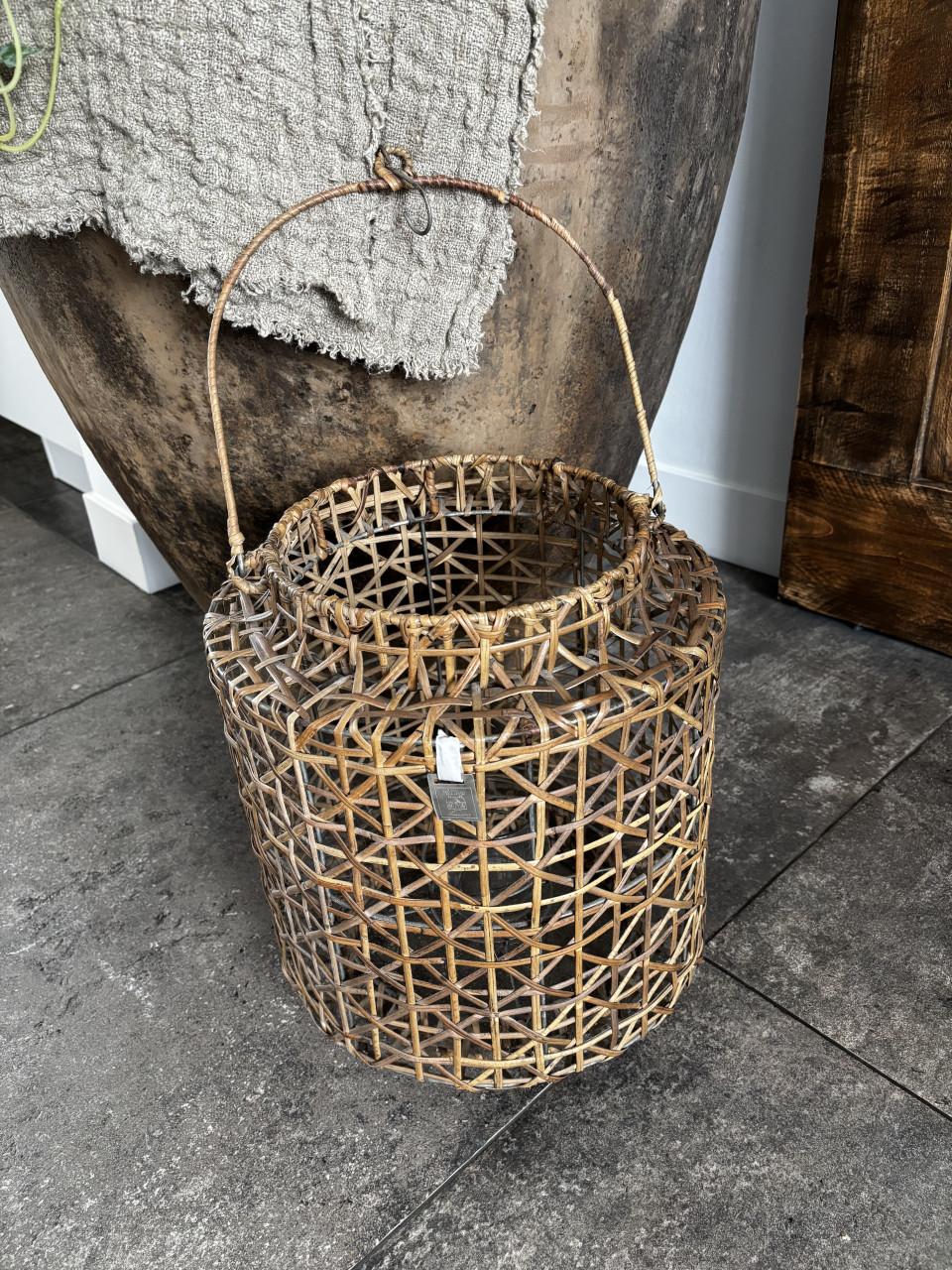 Rivièra Maison rattan rotan windlicht