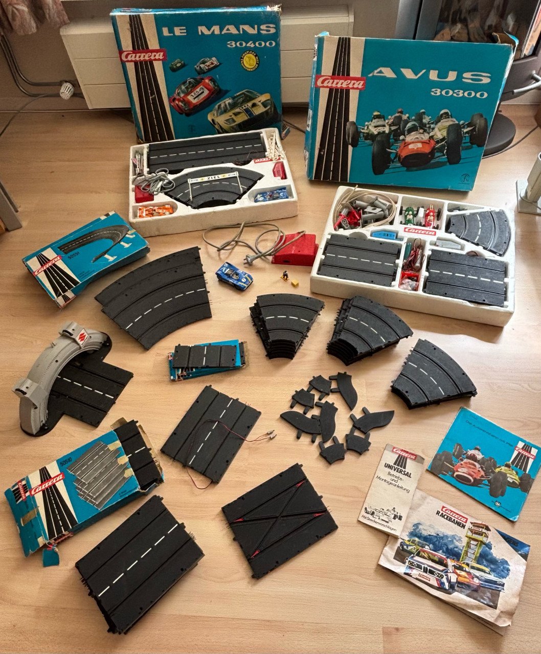 Carrera Universal racebaan Le Mans + Avus met extra