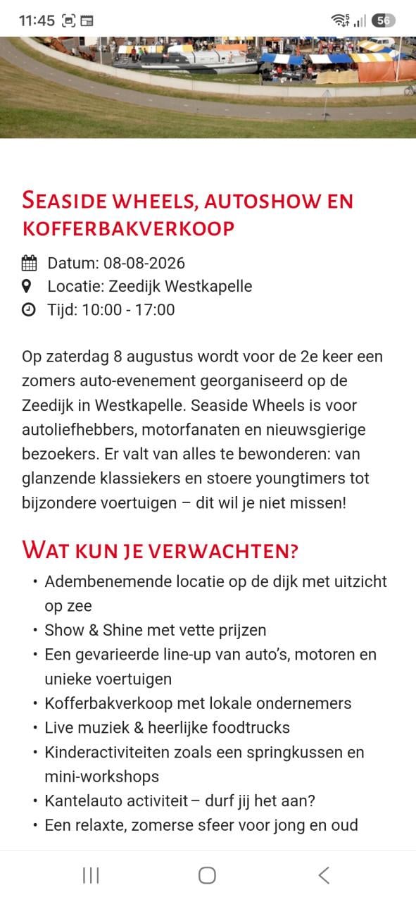 Auto show, rommelmarkt,  vliegershow