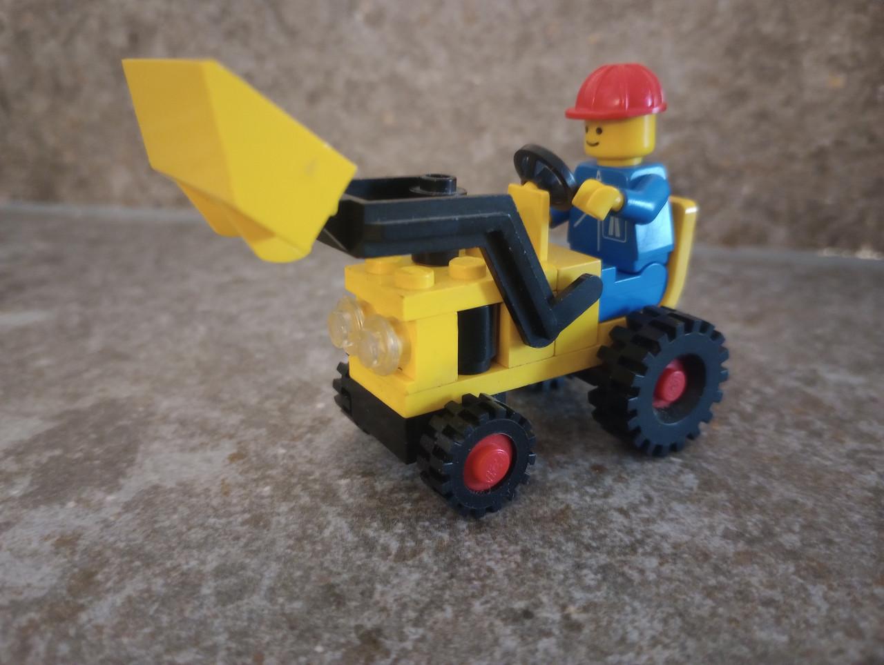 Lego 6603 Shovel Truck (2x)