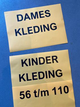 Kledingverkoop Koningsdag Middelburg centrum