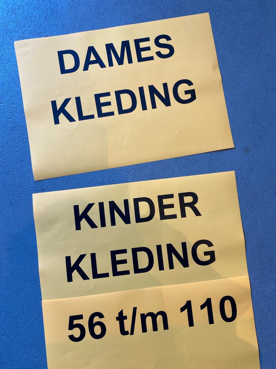 Kledingverkoop Koningsdag Middelburg centrum