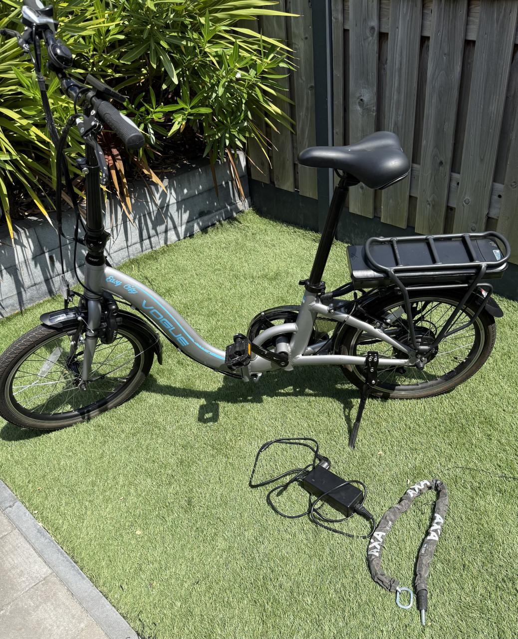 Vogue Easy city E bike vouwfiets slechts 246 km