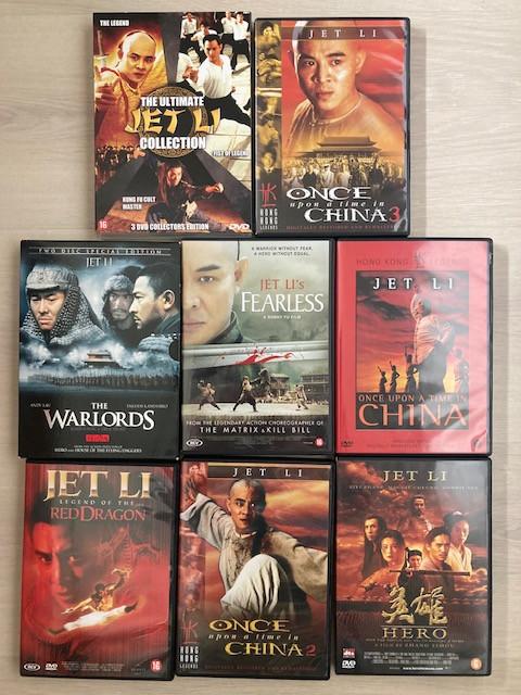 DVD's  Genre: Chinese vechtkunst met Jet Li