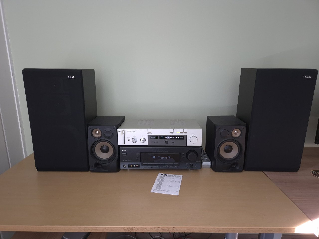 Stereoset JVC - Akai