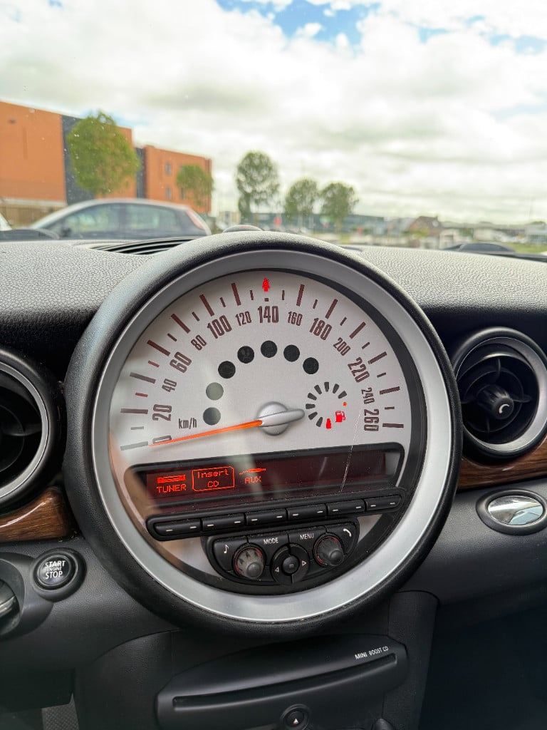 Mini One 1.6 malist - pano - nieuwe koppeling