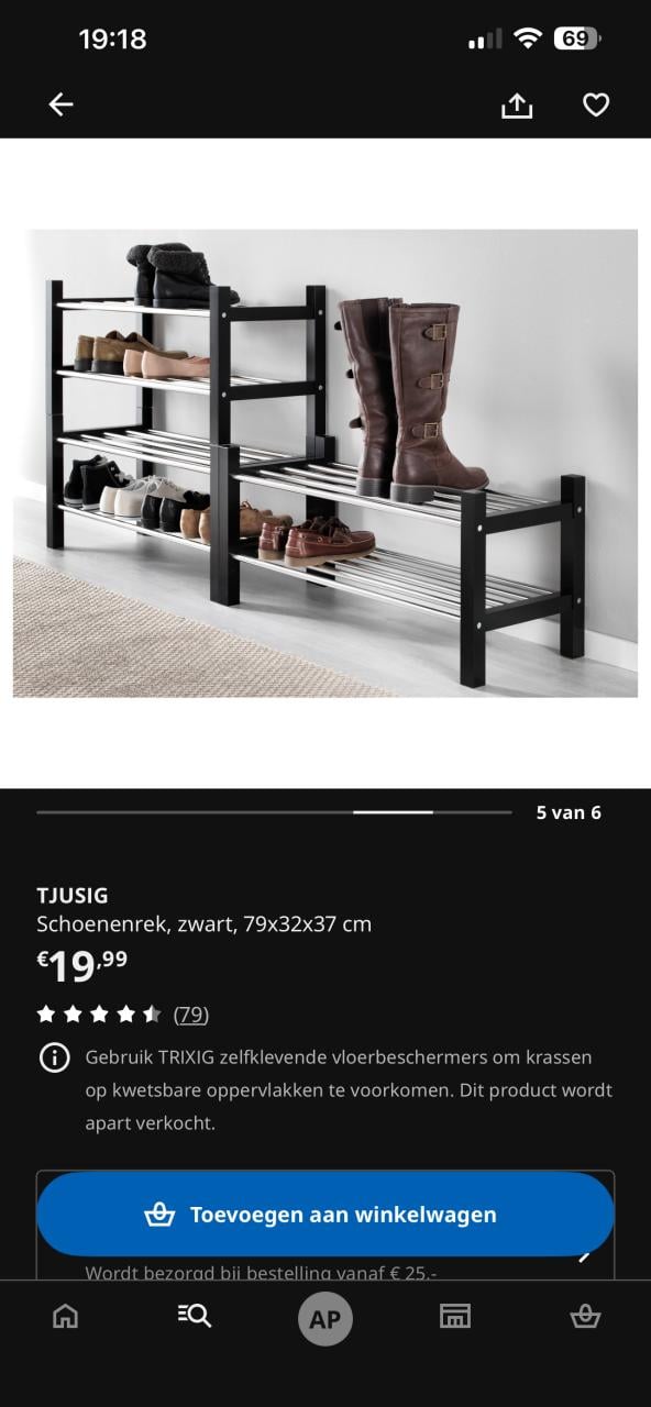 2 Schoenenrekken
