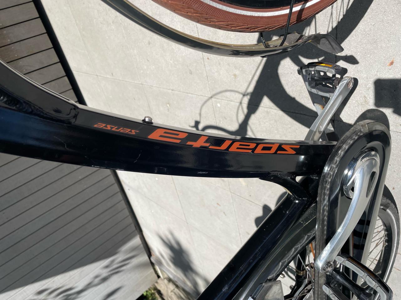 Damesfiets.