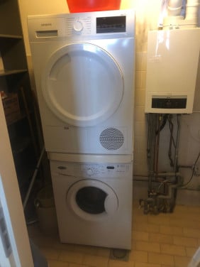 Wasmachine met droger