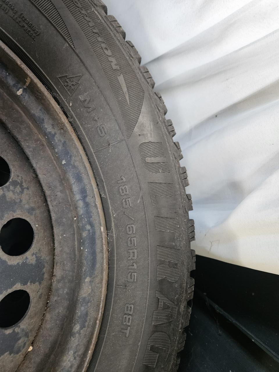 Complete set Winterbanden op velg