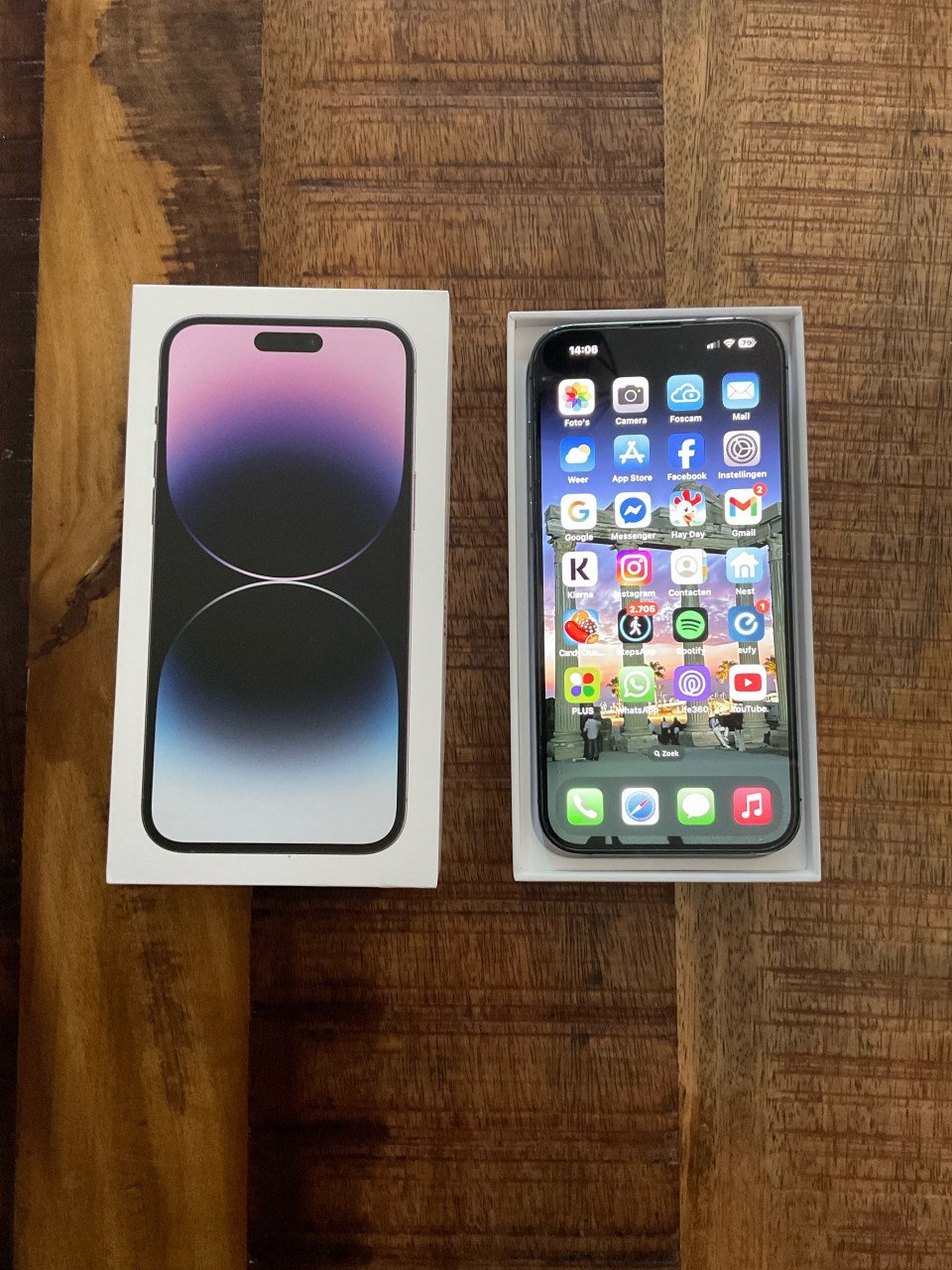 2 x iPhone 14 Pro Max 128gb Deep Purple(€600 p.s)