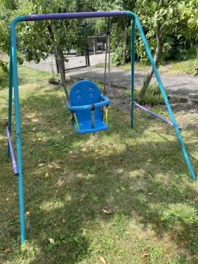 Peuterschommel (om te bouwen tot hoge schommel)