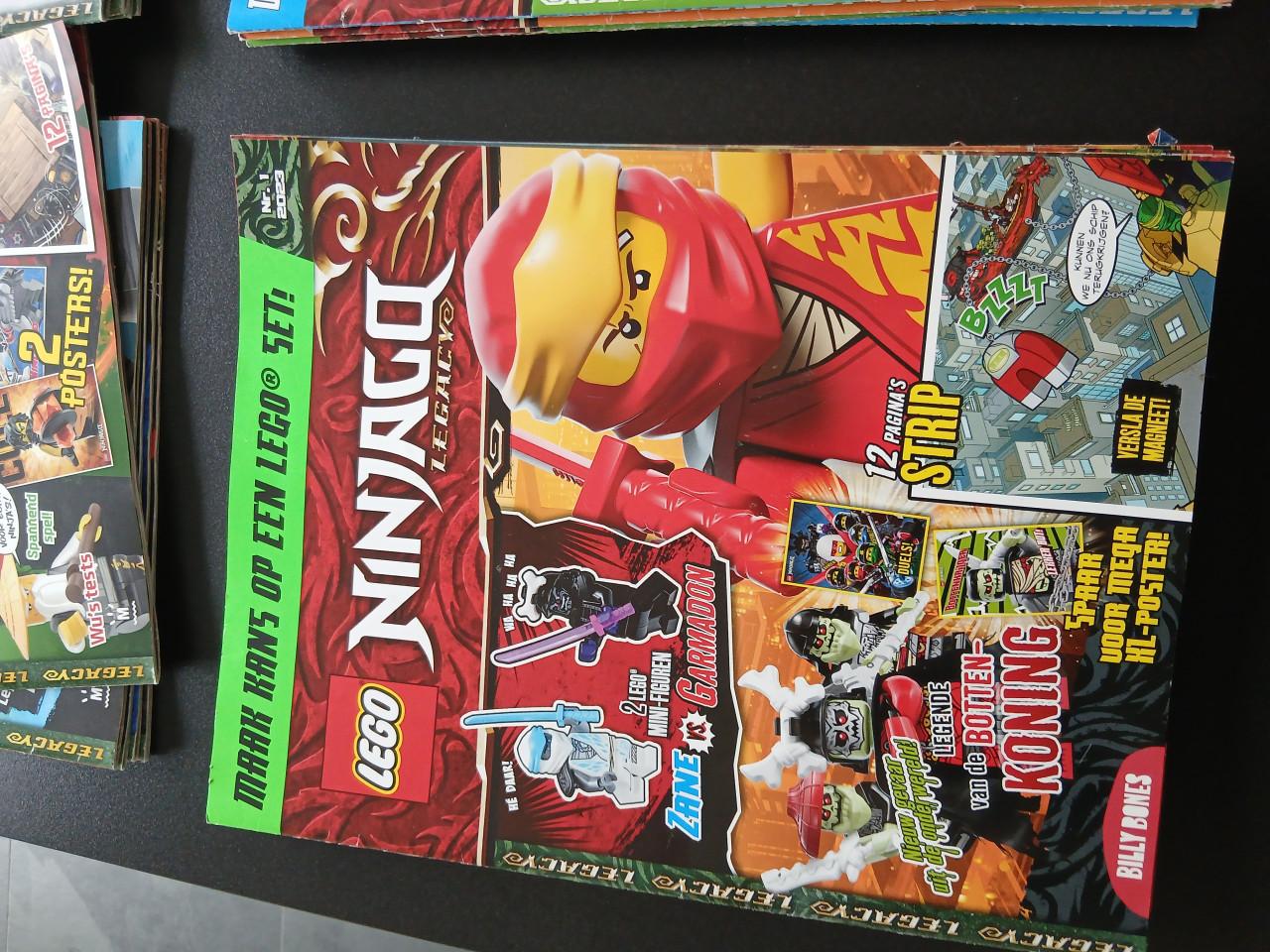 Nr 1 2020 t/m nr 2 2025 lego ninjago legacy magazine