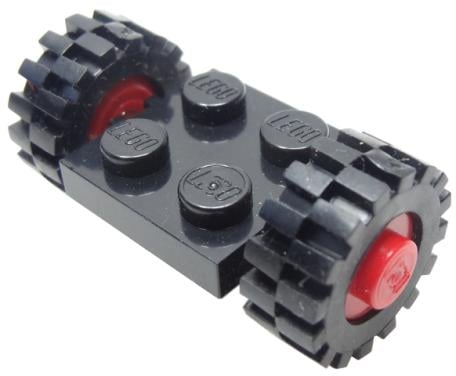 Lego: verschillende soorten wielen en ophangstenen voor wielen