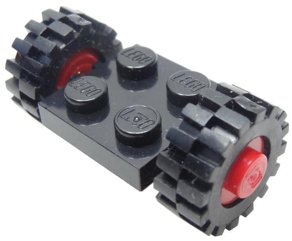 Lego: verschillende soorten wielen en ophangstenen voor wielen