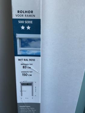 Rolhor voor raam
