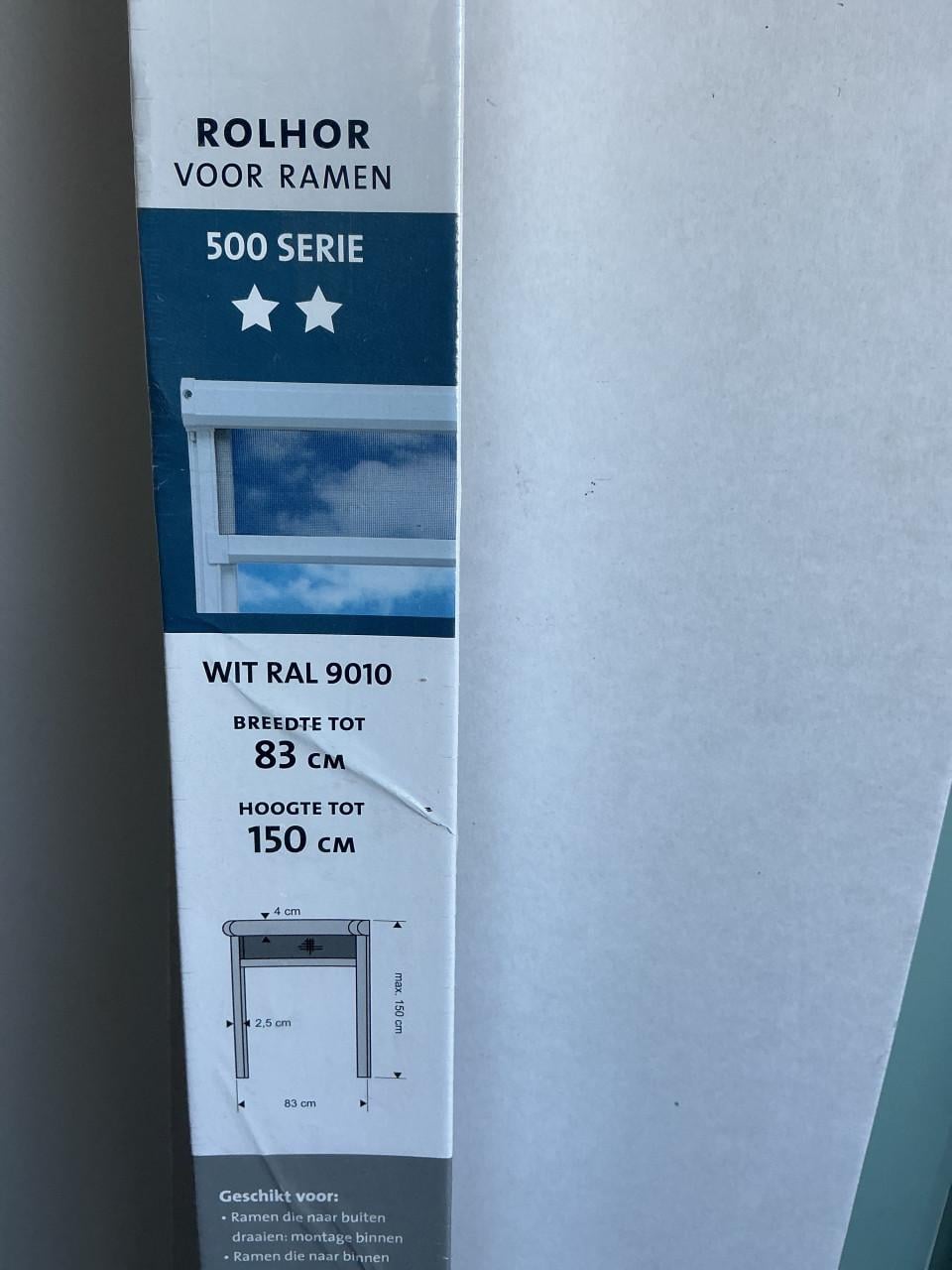 Rolhor voor raam