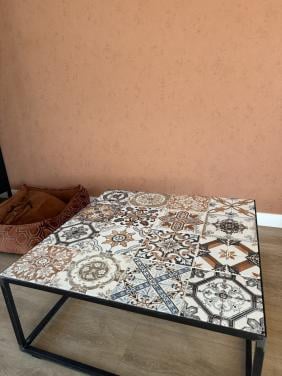 Salontafel Spaanse tegels