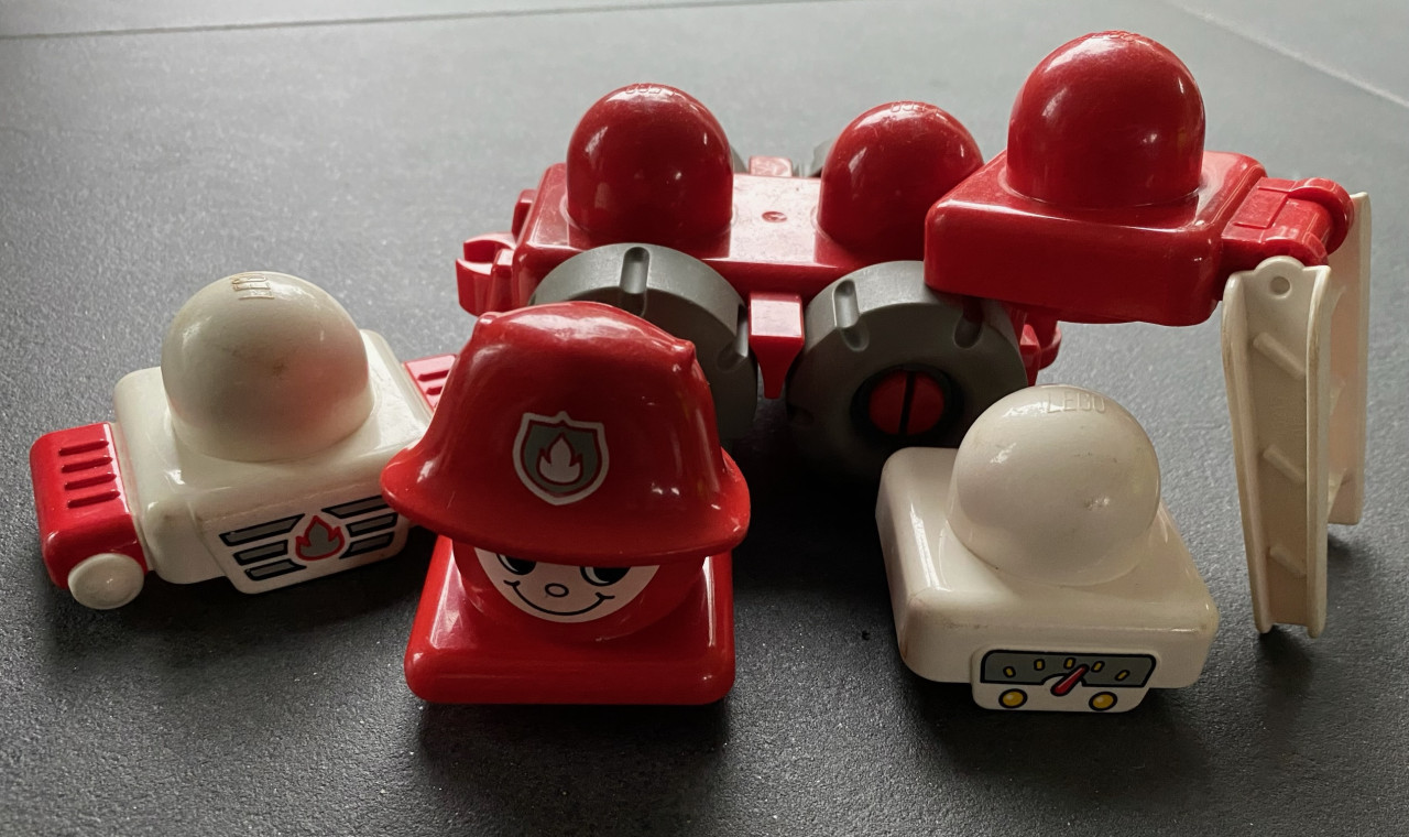 Lego Duplo brandweer (compleet) 3697