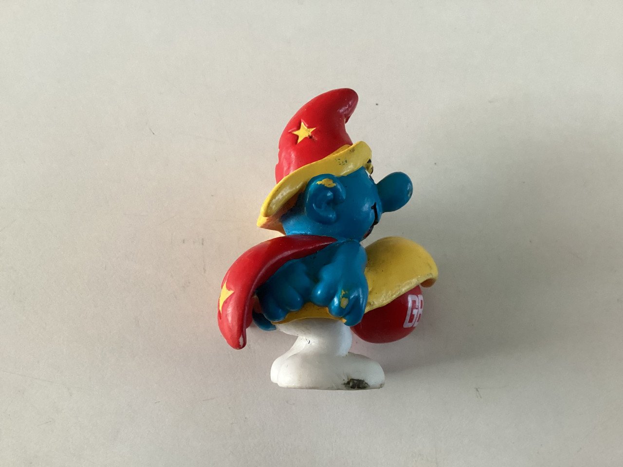 Heel veel verschillende Smurfen.  Schleich/Peyo.  Rubber.  +/- 5 cm hoog.