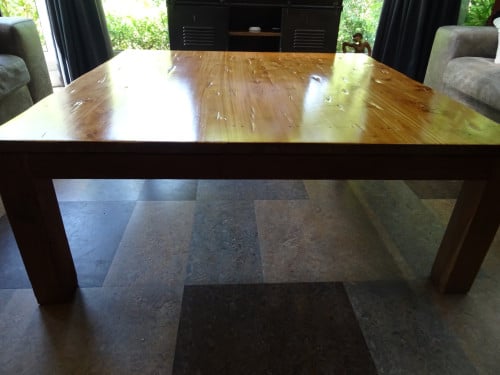 Salontafel massief teak
