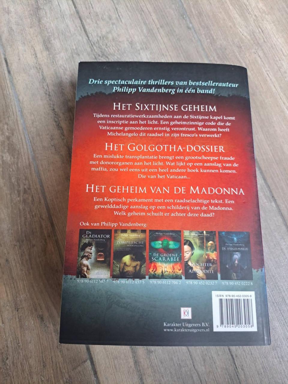 Thriller Omnibus van Philipp Vandenberg   - Het sixtijnse geheim - Het