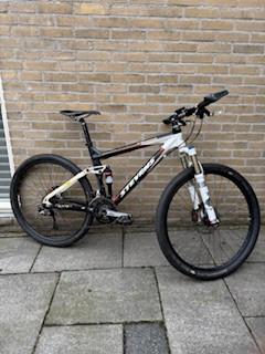 !! MTB STEVENS FLUENT ES FULLY 27,5 INC, XTR GROEP MAAT 18 inch, 46 cm!!