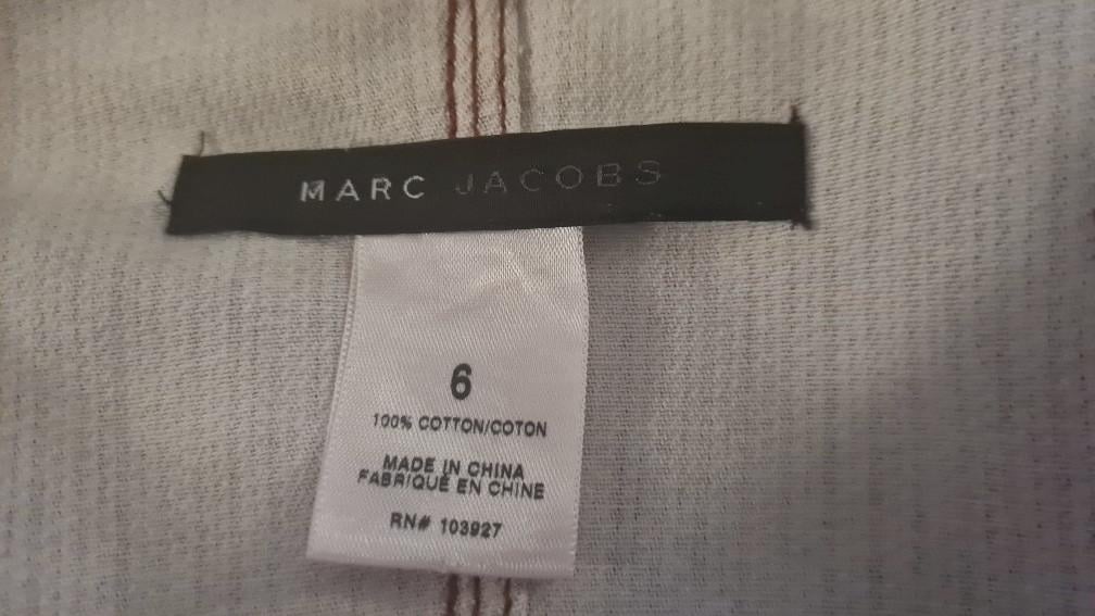 MARC JACOBS: Als nieuw rood-wit jasje maat 6