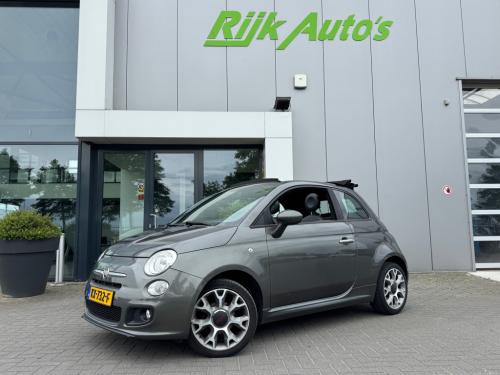Fiat 500 C 1.2 sport * cabriolet * sport bumpers * airco * pdc *