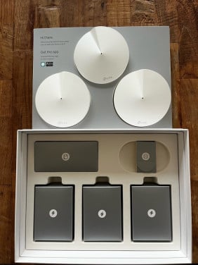 TP-link deco M5 mesh router (3 pack)