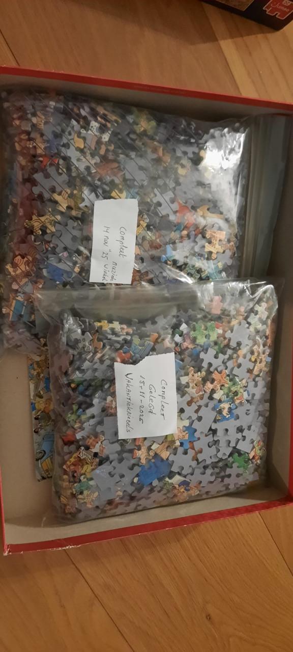 Dubbelpuzzel Jan van Haasteren 2 x 1000 stukjes