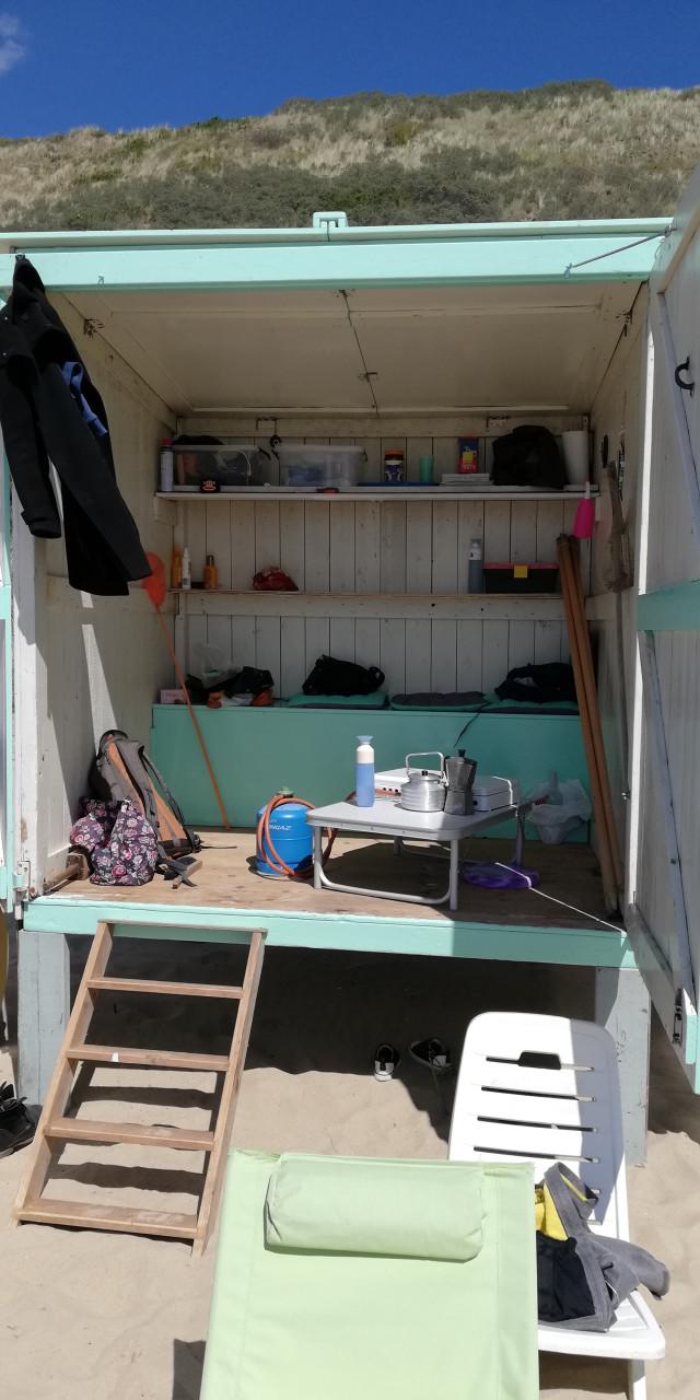 Strandhuisje met plek, groot Valkenisse