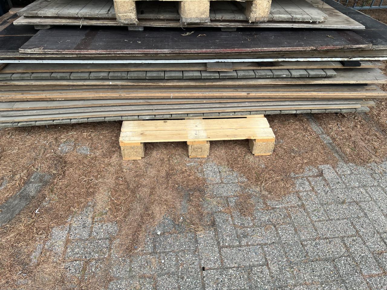 Platen voor o.a. magazijn stelling