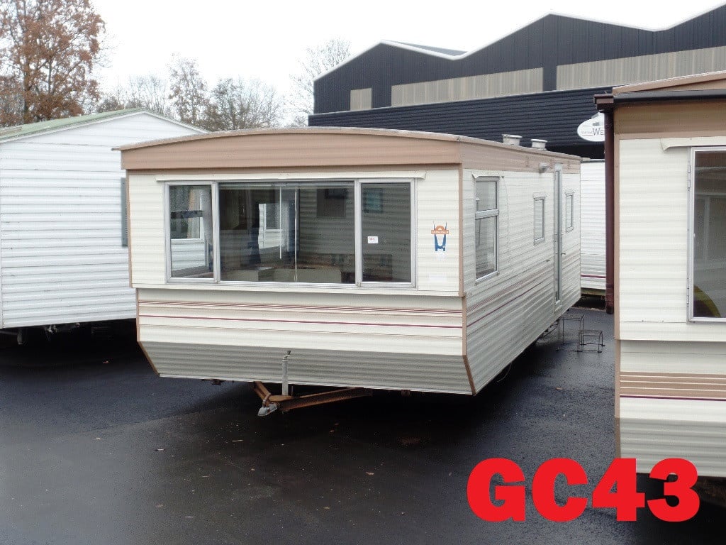 Compacte stacaravans en chalets tot 6 pers te koop in div. prijsklassen