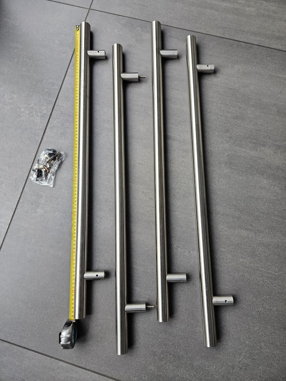 Rvs handvaten 85 cm lang