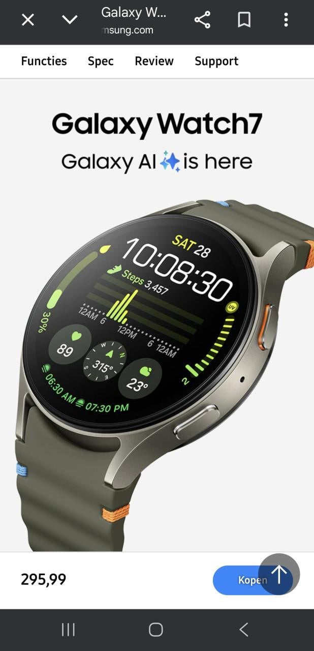 Smartwatch Samsung Galaxy Watch7 40mm LTE