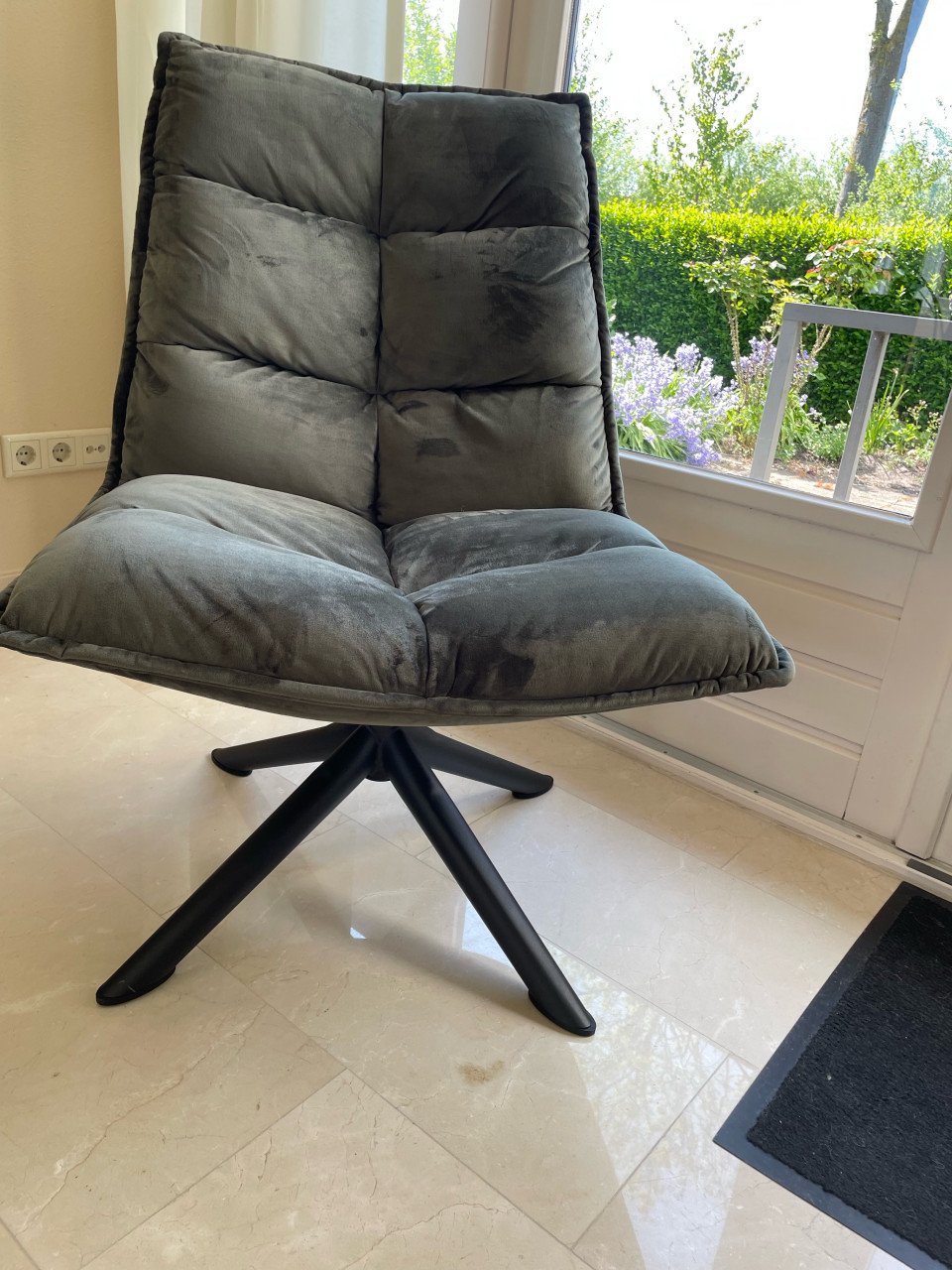 Fauteuil Clayton groen